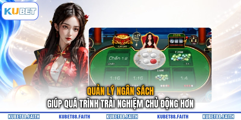 Quản lý ngân sách giúp quá trình trải nghiệm chủ động hơn
